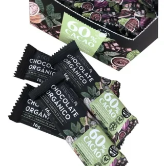 COLONIAL, Barritas Chocolate ORGANICO 60%, 50u de 16g