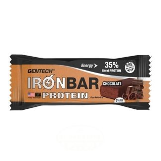 GENTECH, IronBar Barritas Proteícas Chocolate, 20u