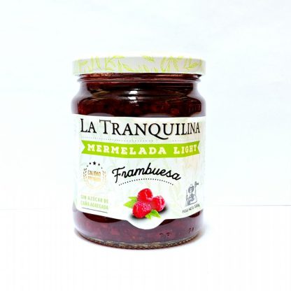 LA TRANQUILINA, Mermelada Frambuesa LIGHT, 330g