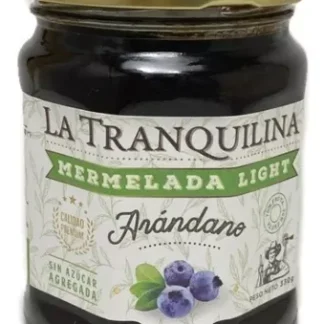 LA TRANQUILINA, Mermelada Arándano LIGHT, 330g