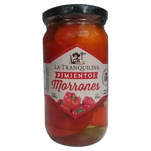 LA TRANQUILINA, Pimientos Morrones, 330g