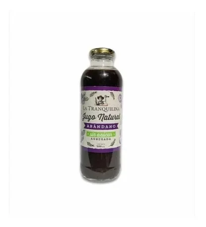 LA TRANQUILINA, Jugo Arándanos, 500ml