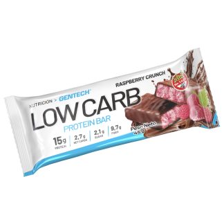 GENTECH, Low Carb Raspberry Crunch 45g, 10u