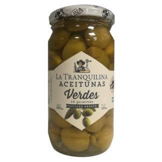 LA TRANQUILINA, Aceitunas Verdes, 330g