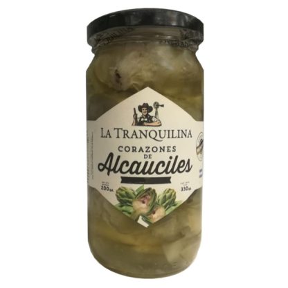 LA TRANQUILINA, Corazón de Alcauciles al natural, 330g