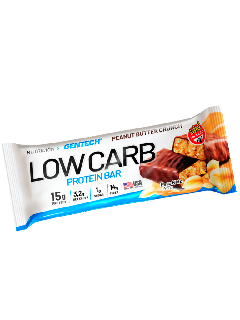 GENTECH, Low Carb Peanut Butter Crunch 45g, 10u