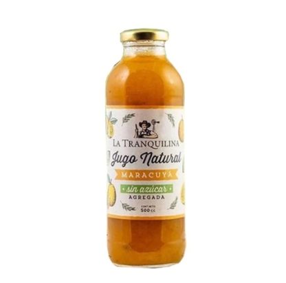 LA TRANQUILINA, Jugo Maracuyá, 500ml