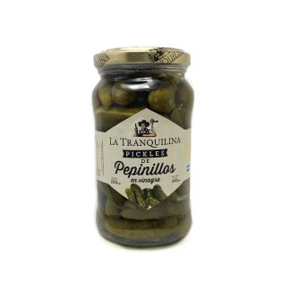 LA TRANQUILINA, Pickles de Pepinillos en Vinagre, 330g