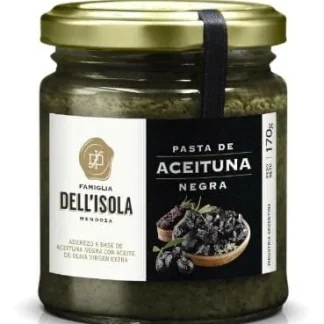 DELL'ISOLA, Pasta de aceitunas negras, 170g