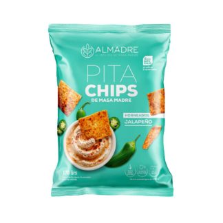 ALMADRE, PITACHIPS Jalapeño, 170g