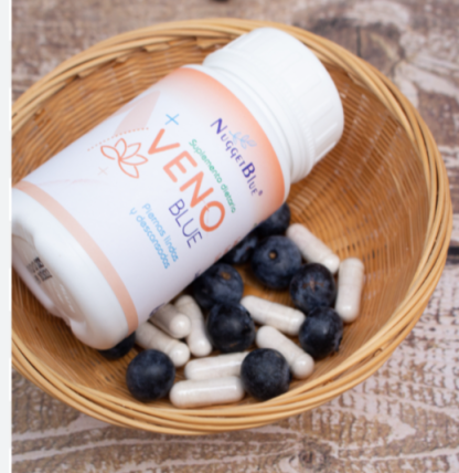 NUGGETBLUE, Veno Blue (piernas lindas y descansadas), 60 capsulas