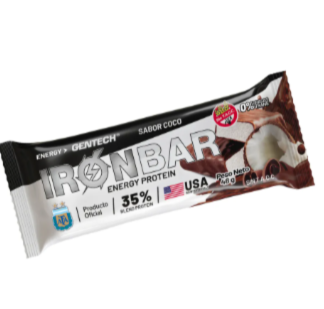 GENTECH, IronBar Barritas Proteícas Coco, 20u