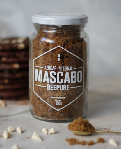 BEEPURE, Azúcar Mascabo Frasco, 250g