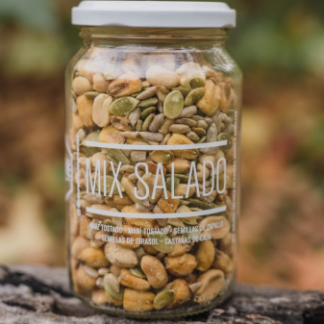 BEEPURE, Mix Salado Frasco, 190g