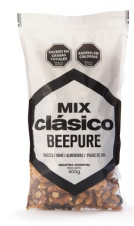 BEEPURE, Mix Frutos Secos Ziploc, 400g
