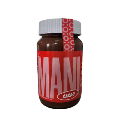 NUEVO! KOS FOOD, pasta de maní CACAO, 380g