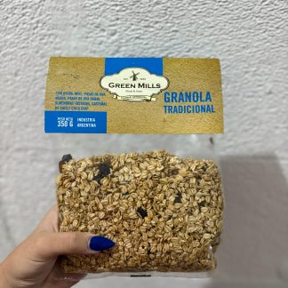 NUEVO! GREEN MILLS, Granola Tradicional, 350g