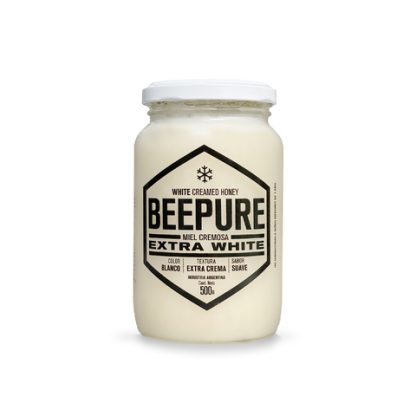 BEEPURE, Miel Extra White Blanca, 500g
