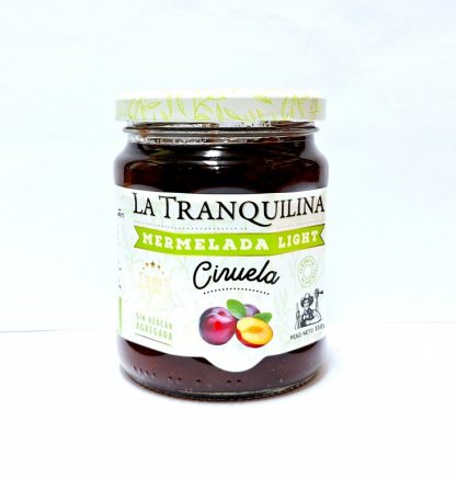 LA TRANQUILINA, Mermelada Ciruela LIGHT, 330g
