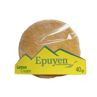EPUYEN, Alfajor Lemon Cream, 12u de 40g