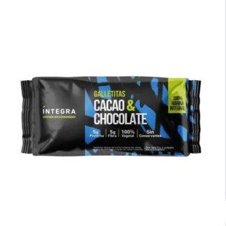 INTEGRA, Galletitas Cacao y Chocolate, 100% Harina Integral, 75g