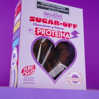 UN RINCON VEGANO, suggar off chocolate limón, 180g.