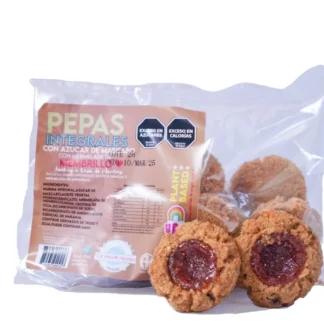 UN RINCON VEGANO, pepas de membrillo con harina integral, 180g.