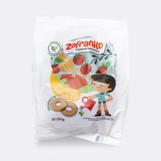 ZAFRAN, Galletitas integrales sabor vainilla Zafranito, 150g.