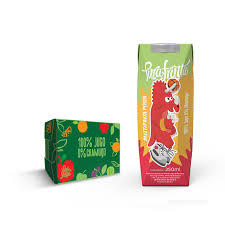 PURA FRUTTA, multifruta kids 250 ml, 9u SIN TACC.