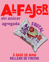 NUTRIRAW, alfajor frutal sin azucar. 8 unidades.