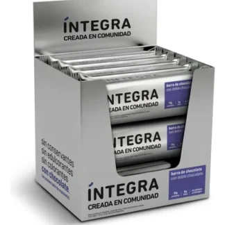 INTEGRA NUEVO, Barra de chocolate, pasta de maní y cacao. 12 unidades