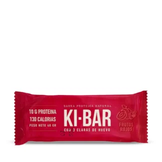 KIBAR, Barrita proteica frutos rojos, 45g