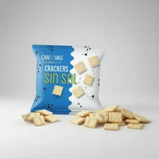 CANVAS, galletitas sin sal, 150g
