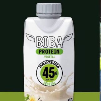 BIBA, Bebida vegetal proteica sabor vainilla, 500ml